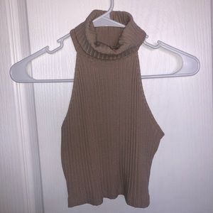 Forever 21 Turtle Neck Crop Top